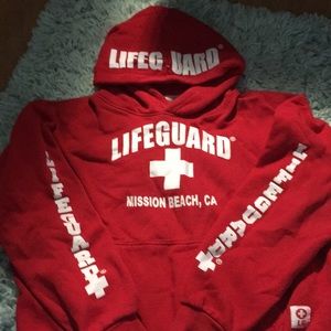 Girls lifeguard hoodie
